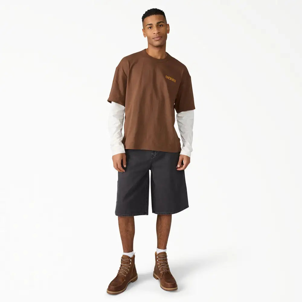 Dickies Mens Shorts Worn In Relaxed Carpenter Duck Shorts 13