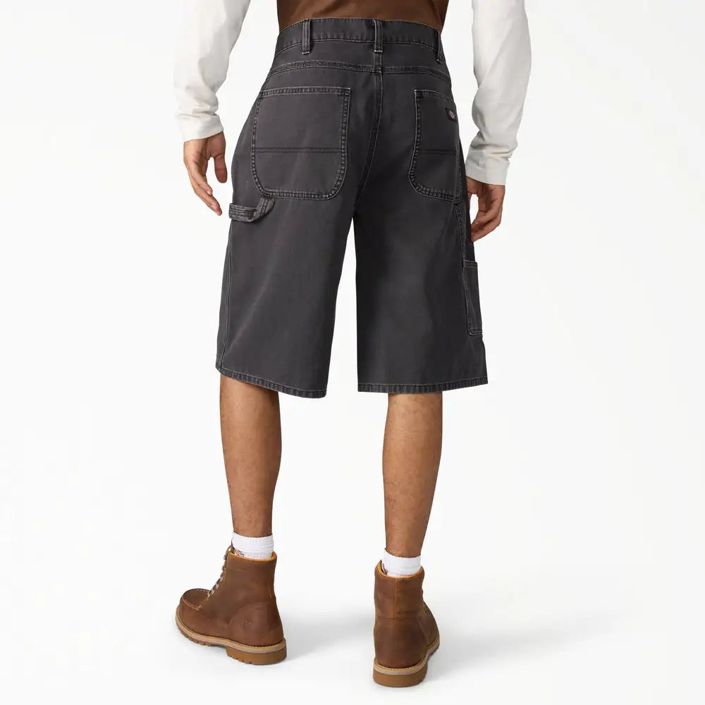 Dickies Mens Shorts Worn In Relaxed Carpenter Duck Shorts 13