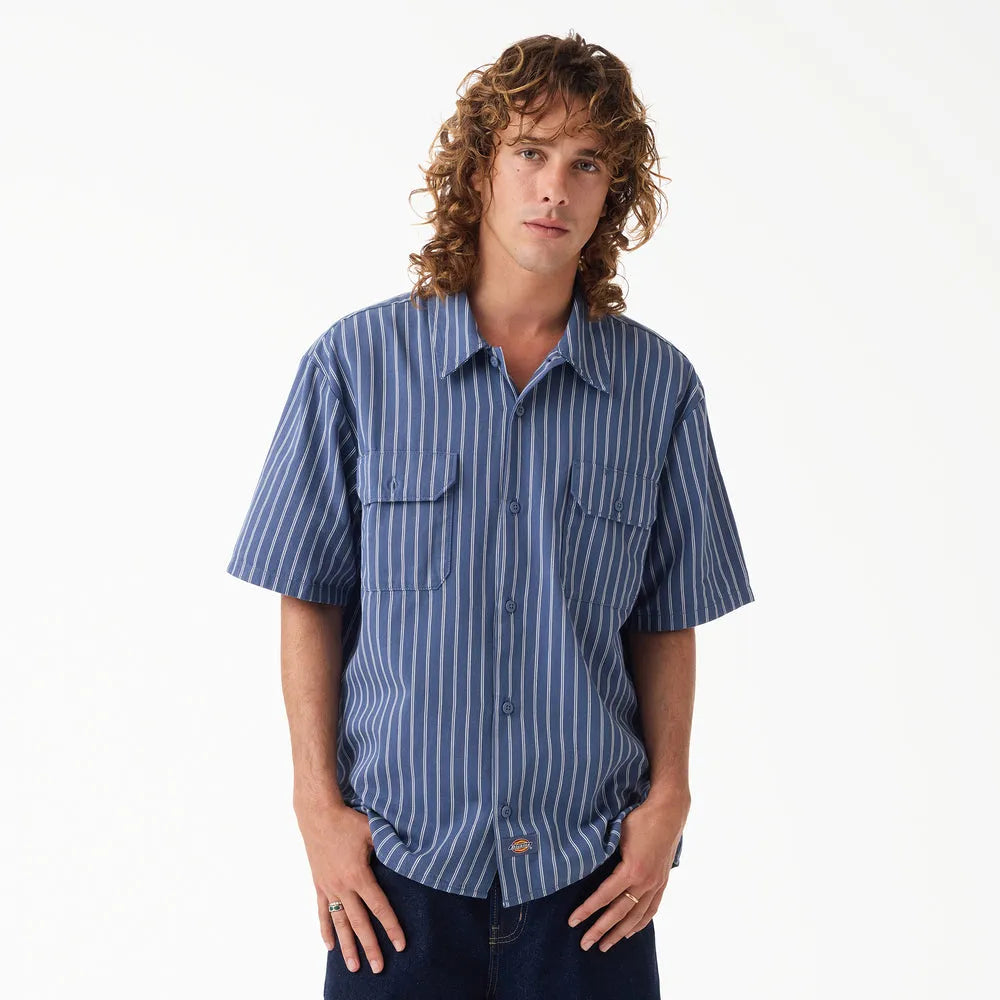 Dickies Mens Woven Worn In Lightweight