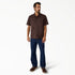 Dickies Mens Woven Worn In Solid Work Shirt
