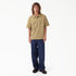 Dickies Mens Woven Worn In Solid Work Shirt
