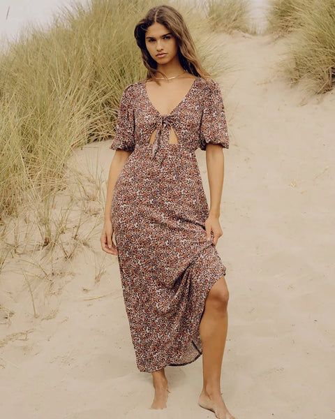 Billabong Womens Dress Night Fall Maxi