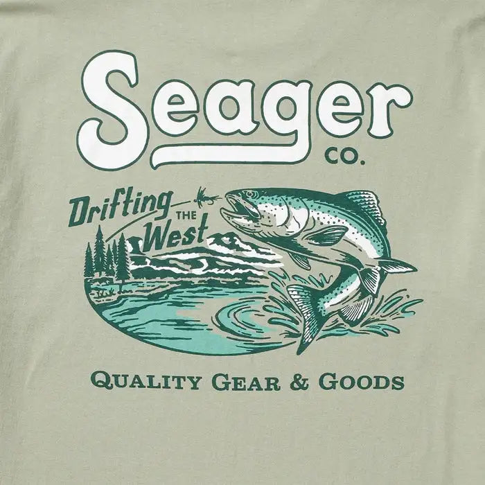 Seager Mens Shirt Drifting The West