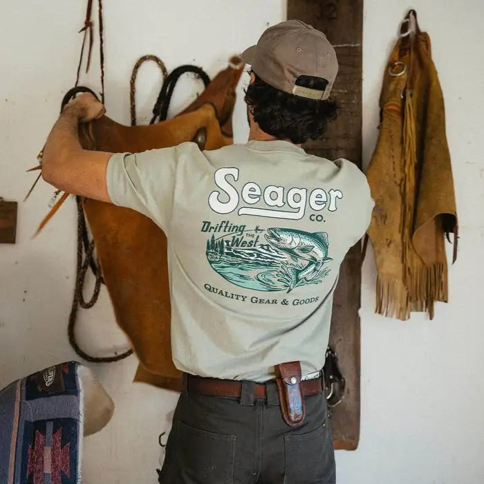 Seager Mens Shirt Drifting The West