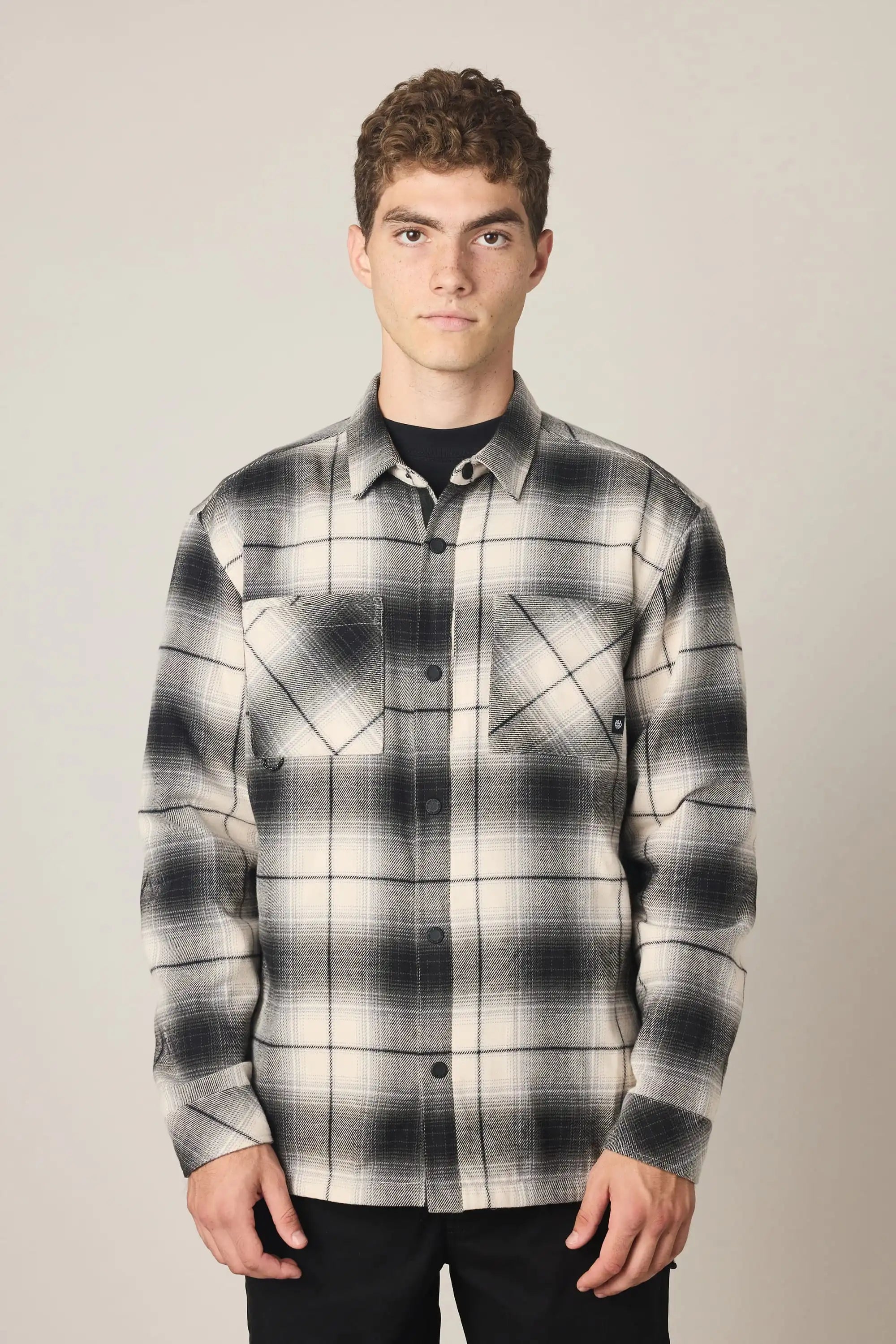 686 Mens Shirt Heat Grid Flannel