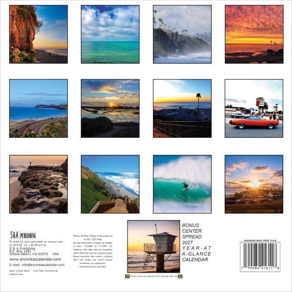 Encinitas 2026 Tide Calendar