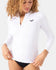Roxy Womens Rashguard New Essentials Long Sleeve Hoodie Zipped