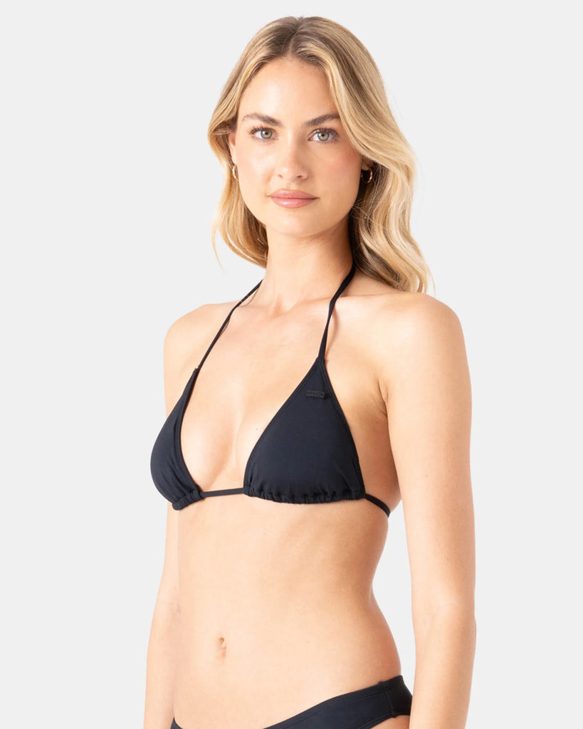 Roxy Womens Bikini Top Beach Classics Tiki Triangle