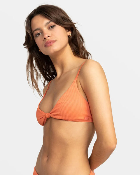 Roxy Womens Bikini Top Roxy Love The Surf Knot