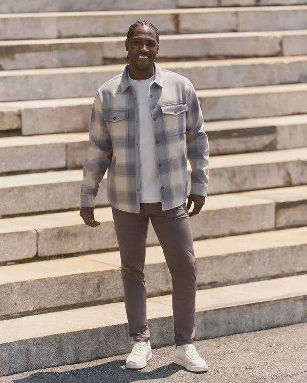 Vuori Mens Jacket Range Shirt Jacket 2.0