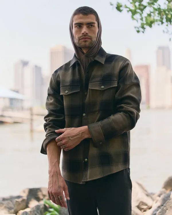 Vuori Mens Jacket Range Shirt Jacket 2.0