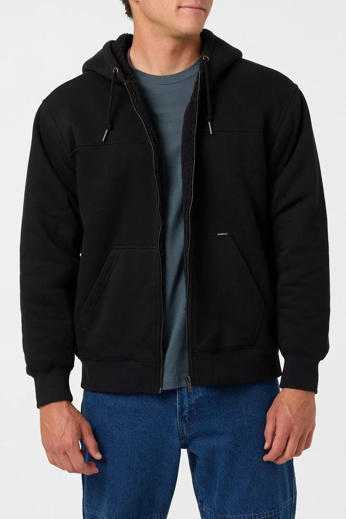 Oneill Mens Jacket High Pile Lined Fleece