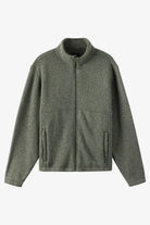 Oneill Mens Sweatshirt Mock Neck Zip Fleece Jacket