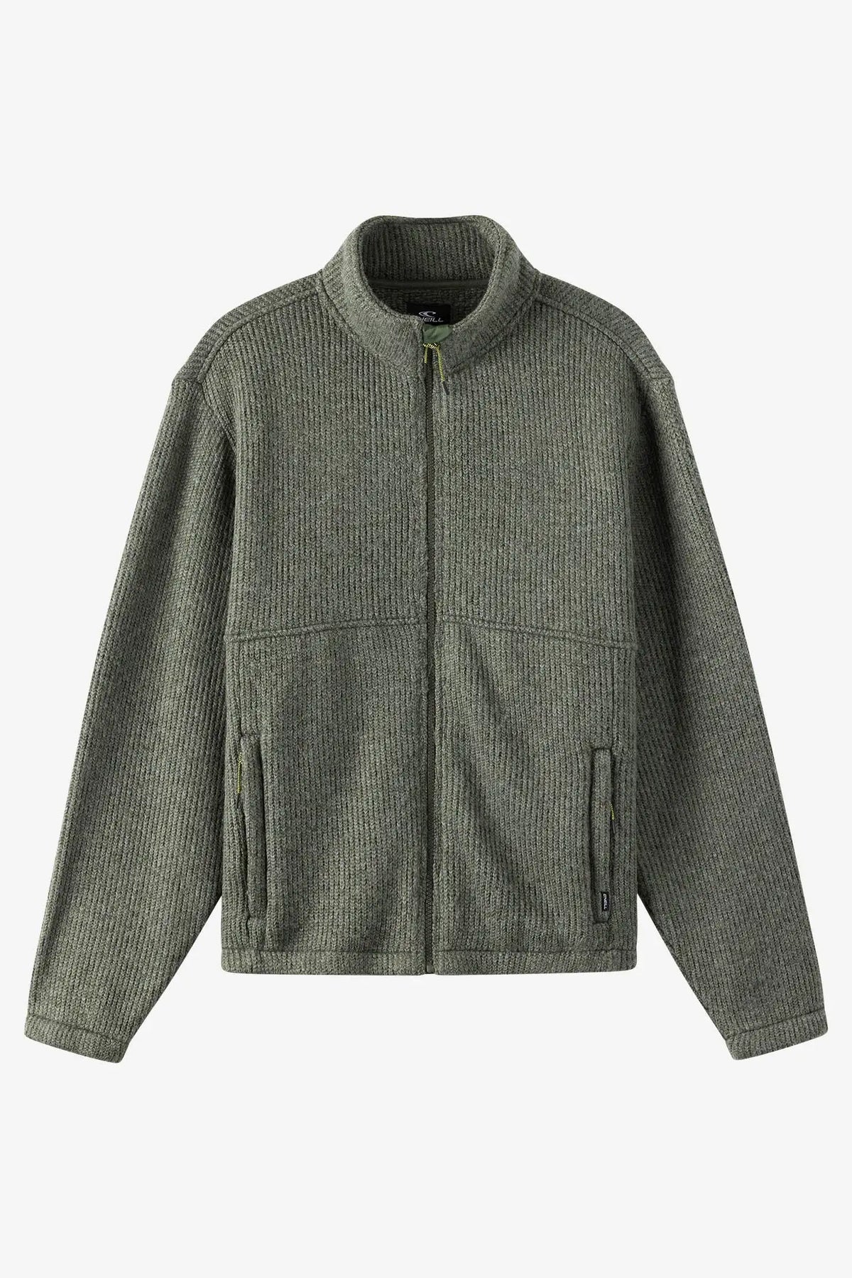 Oneill Mens Sweatshirt Mock Neck Zip Fleece Jacket