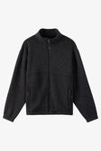 Oneill Mens Sweatshirt Mock Neck Zip Fleece Jacket