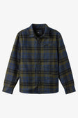 Oneill Mens Jacket Plaid High Pile Lined