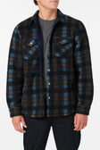 Oneill Mens Shirt Glacier Plaid High Pile