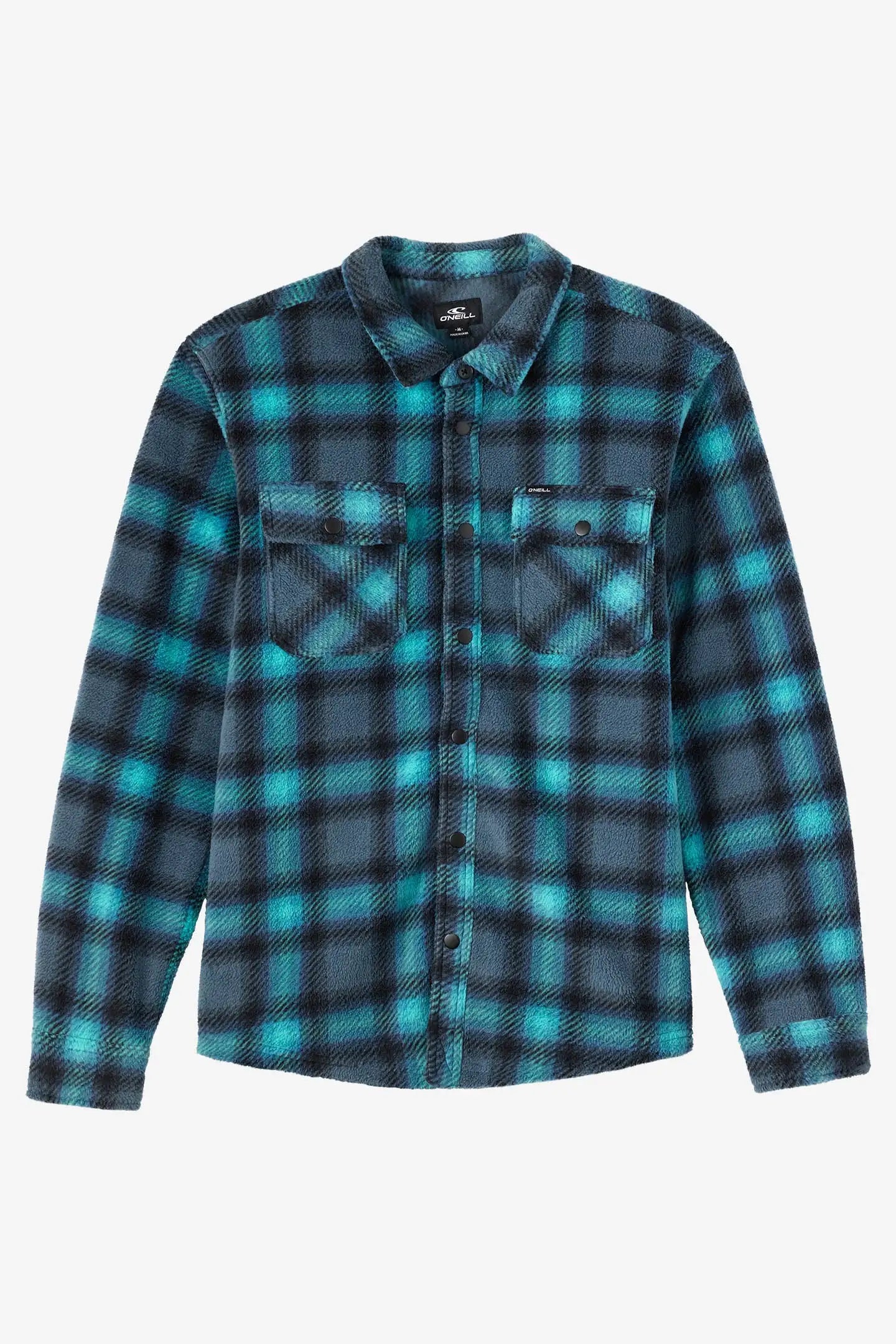 Oneill Mens Shirt Glacier Plaid Superfleece