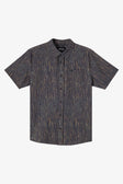 Oneill Mens Woven TRVLR Perforated Print Standard Shirt