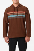 Oneill Mens Sweatshirt Bavaro Block Striped Poncho Pullover Fleece