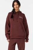 Oneill Womens Sweatshirt Flora Bouquet Oversized Hoodie