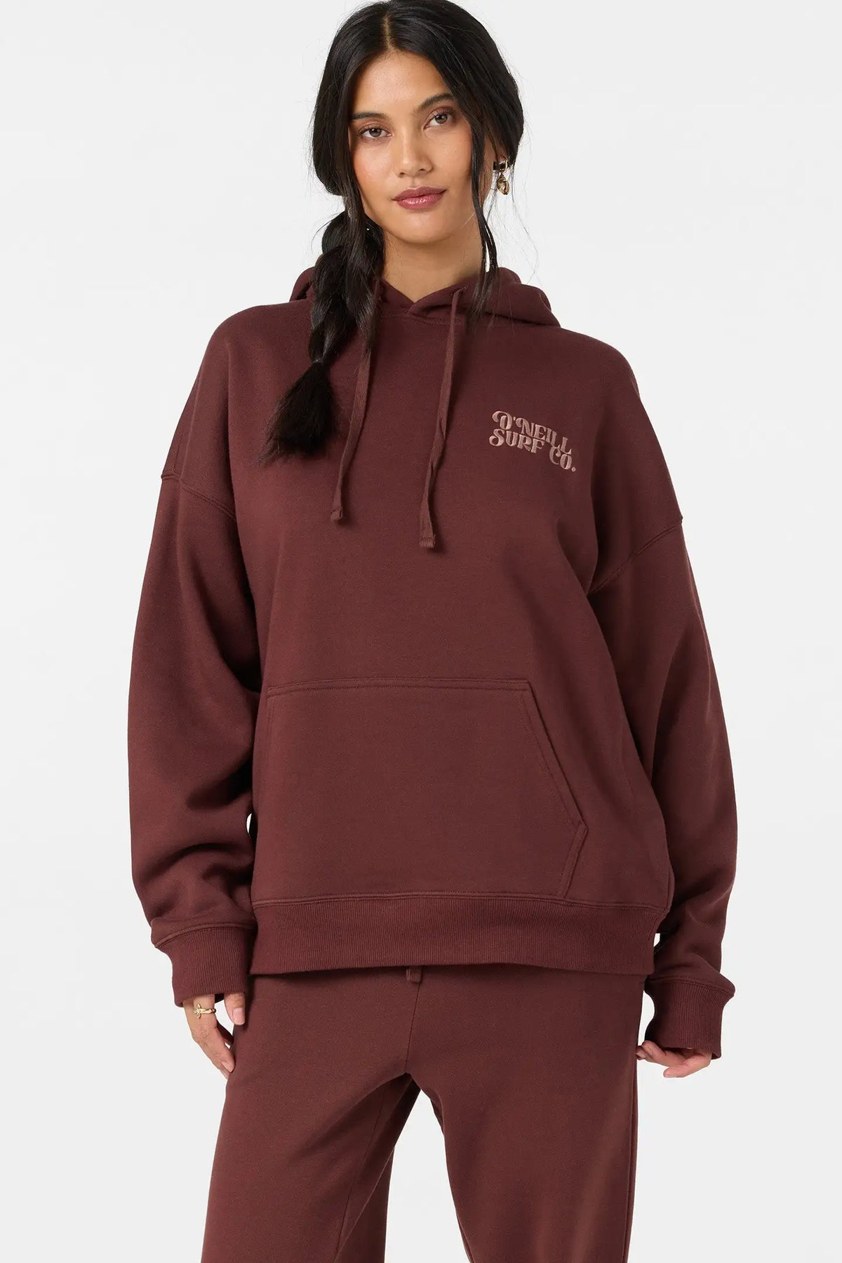 Oneill Womens Sweatshirt Flora Bouquet Oversized Hoodie
