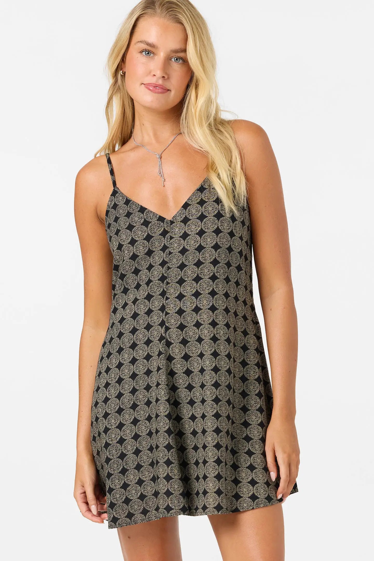 Oneill Womens Dress Darcy Coin Nono Mini Dress