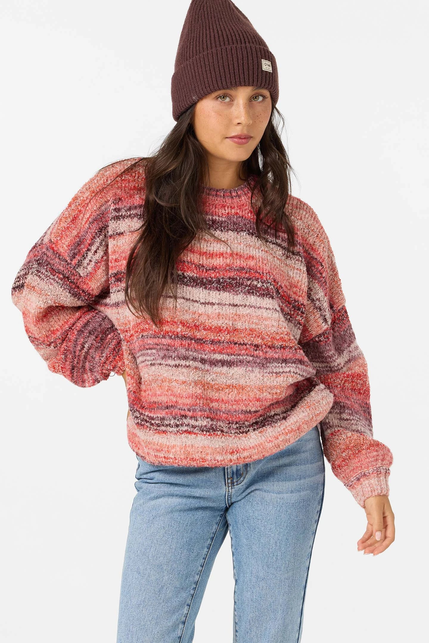 Oneill Womens Sweater Bayou Stripe