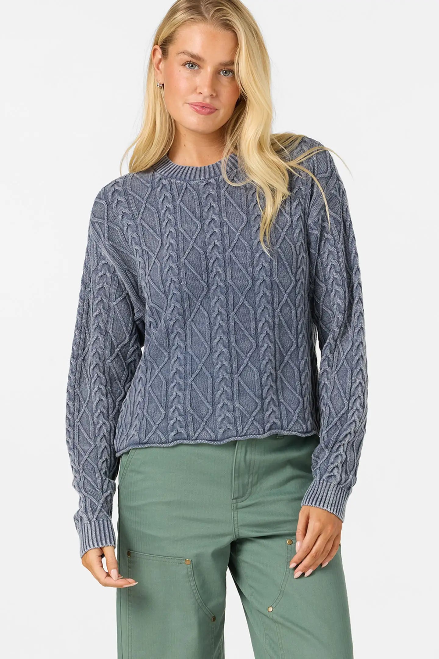 Oneill Womens Sweater O'Riginals Misha Cable Knit