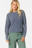 Oneill Womens Sweater O'Riginals Misha Cable Knit