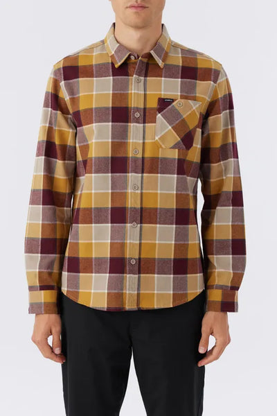 Oneill Mens Shirt Winslow Plaid Flannel