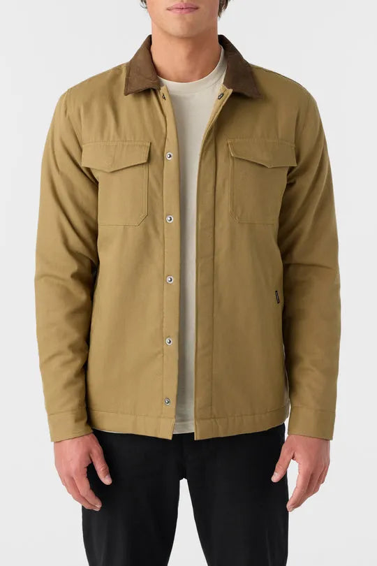 Oneill Mens Jacket Bronsen High Pile Lined Oneill Mens Jacket Bronsen High Pile Lined