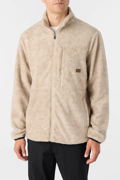 Oneill Mens Jacket Commander High Pile Superfleece Zip