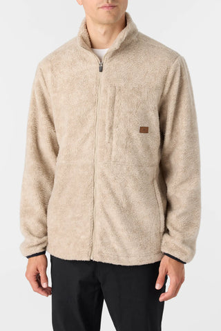 Oneill Mens Jacket Commander High Pile Superfleece Zip