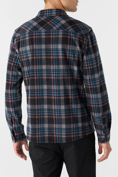 Oneill Mens Shirt Glacier Standard Fit Superfleece Overshirt