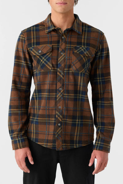 Oneill Mens Shirt Glacier Standard Fit Superfleece Overshirt