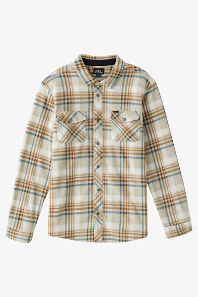 Oneill Mens Shirt Glacier Standard Fit Superfleece Overshirt