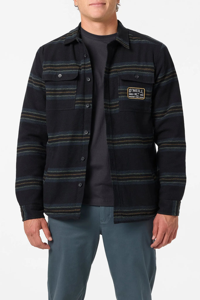 Oneill Mens Jacket Redmond High Pile Lined Jacket