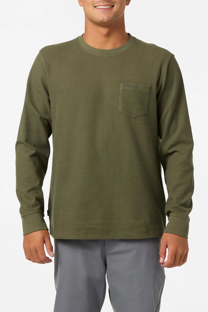 Oneill Mens Shirt Overland Thermal Long Sleeve Pullover