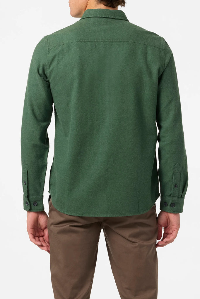 Oneill Mens Shirt Regent Flannel Standard Fit Long Sleeve