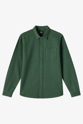 Oneill Mens Shirt Regent Flannel Standard Fit Long Sleeve