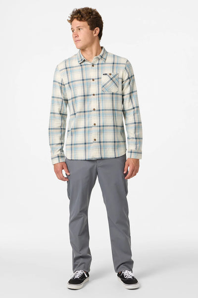 Oneill Mens Shirt Redmond Plaid Flannel
