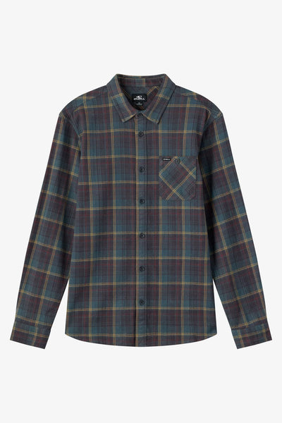 Oneill Mens Shirt Redmond Plaid Flannel