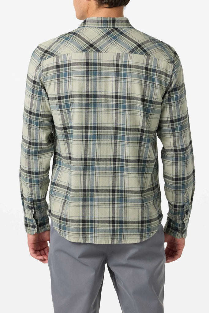 Oneill Mens Shirt Redmond Plaid Flannel