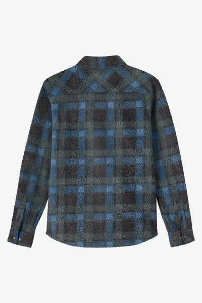 Oneill Mens Shirt Glacier High Pile Superfleece Standard Fit Overshirt