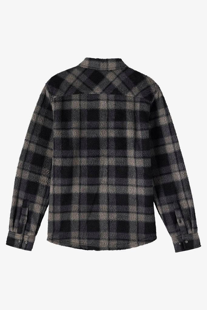 Oneill Mens Shirt Glacier High Pile Superfleece Standard Fit Overshirt