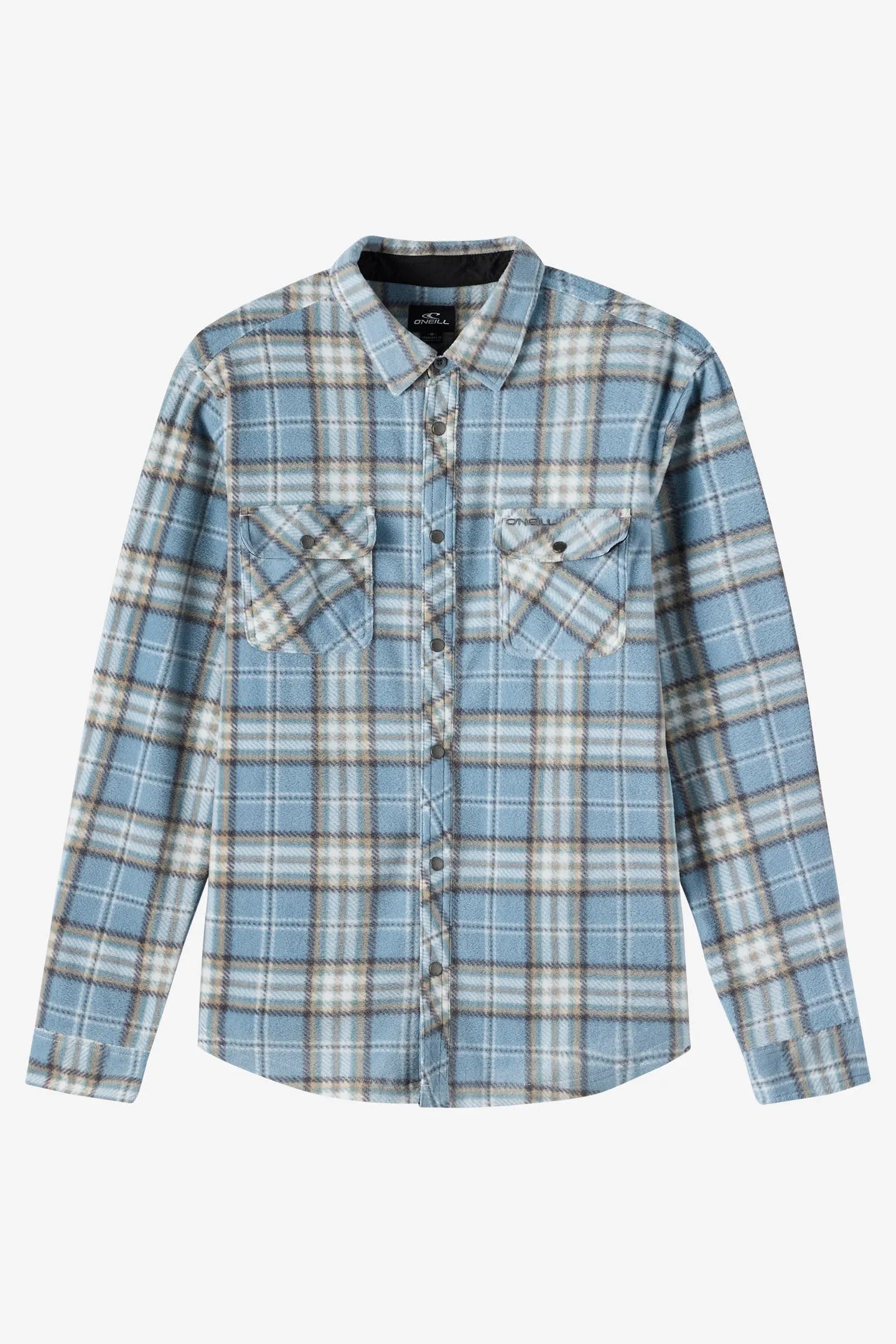 Oneill Mens Shirt Glacier Plaid Superfleece