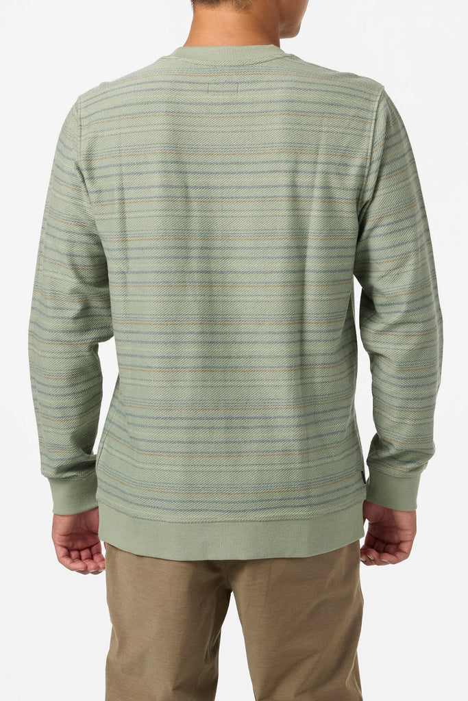 Oneill Mens Sweatshirt Bavaro Blocked Crew Neck Fleece