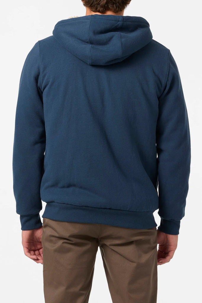 Oneill Mens Sweatshirt Fifty Two High Pile Zip Fleece