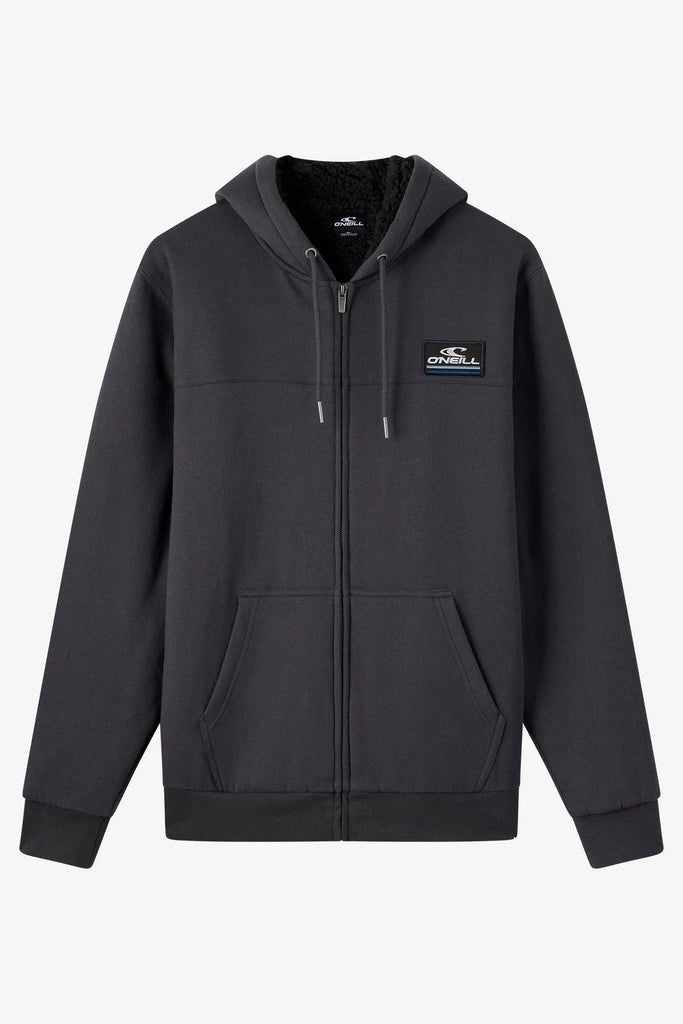 Oneill Mens Sweatshirt Fifty Two High Pile Zip Fleece